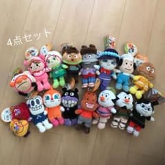 アンパンマン ぬいぐるみ 4点セットのサムネイル