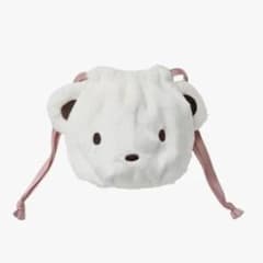 ◎新品未使用タグ付き◎familiar クマの顔巾着 ポーチ - メルカリ