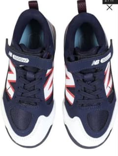お値下げ NEW BALANCE ジュニア トレーニングシューズ　サイズ19.5のサムネイル
