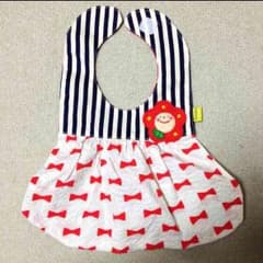 【K.mam様専用】ぽんめのこ スタイ（よだれかけ）リバーシブルのサムネイル