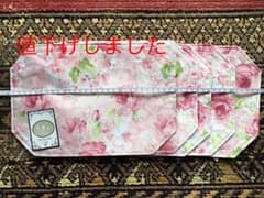 未使用 花柄のランチョンマット 大1枚 小5枚 セットのサムネイル