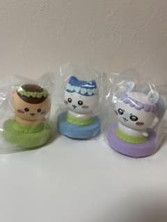 映画ちいかわ 人魚の島のひみつ ふりふりヘッドフィギュア 3点セットのサムネイル