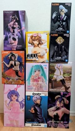 【Dr.STONE/アルベド/五条他】プライズフィギュア10体セットまとめ売り