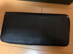 ポールスミス ジップストローグレイン マルチストライプ 長財布 ブラックのサムネイル