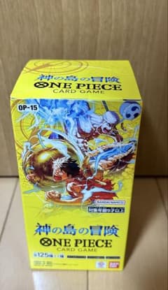 新品未開封・テープ付き】神の島の冒険 BOX ワンピースカード - メルカリ