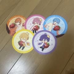 すとぷり いちごCafe コースター ジェル さとみ ころん るぅと ななもり。のサムネイル
