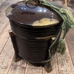 1 【漆器】 行器 外居 木製 容器 器 ほかい 古道具 工芸品 骨董品