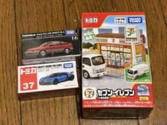トミカ まとめ売り ブガッティシロン CR-X セブンイレブン(付属トミカなし)