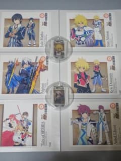테일즈 30주년 기념 라벨캔 자판기 vol.2 라벨 6장+키홀더 2종