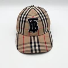 BURBERRY バーバリー ノバチェック ロゴ ベースボールキャップ L