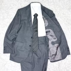 【美品】HILTONTIME スーツ　ビキューナ　Super 150's 最高級 HILTON TIME Super150'S カシミア混 最高級生地 スーツ - メルカリ