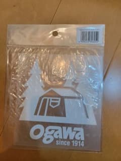 Ogawa オガワ ステッカー L ホワイト アウトドア キャンプのサムネイル