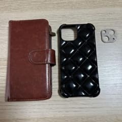 iPhone13miniケース　手帳型　2個セット　usedのサムネイル
