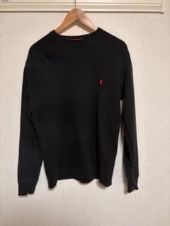 Polo Ralph Lauren ポニーロゴ サーマル 長袖Tシャツ M 黒 - メルカリ