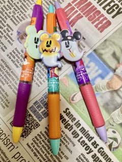 ★最終価格★【未使用】ディズニーリゾート　ハロウィン　2019 ボールペンセットのサムネイル