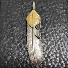 goro's ゴローズ　上金特大フェザー左向き gorosゴローズ 上金特大フェザー 右巻き_old ゴローズ goro's 上金