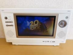 【値下げ中】ポータブル防水DVDプレイヤー ツインバード VD-J713のサムネイル