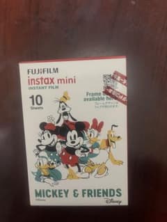 富士フィルム　チェキ　フィルム　インスタントフィルム　ミッキー　ミニーのサムネイル