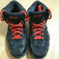 【sa-na-様専用ページ】美品 バッシュ アシックスasics 黒26㎝のサムネイル