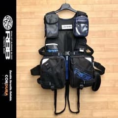 美品 RBB エクストリームベストⅡ フローティングベスト ダブルポーチ 美品 RBB エクストリームベストⅡ フローティングベスト ダブルポーチ
