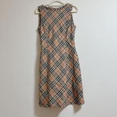 Burberry チェック柄 ノースリーブ ワンピース160Aのサムネイル