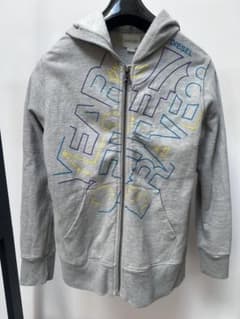 DIESEL グレー フード付きパーカー サイズ8のサムネイル
