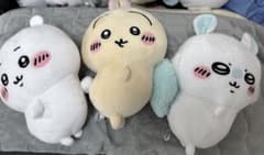 ちいかわ　おしりふりふりBIGぬいぐるみ　3つセットのサムネイル