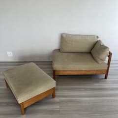 【かっぱのおさら】【チーク材】広松木工 リポーゾ カウチ105R かっぱのおさら様専用】【チーク材】広松木工 リポーゾ カウチ105R