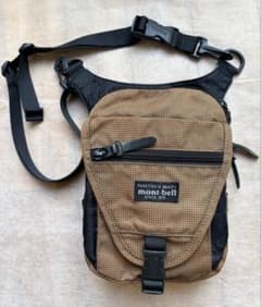 mont-bell サコッシュ ショルダーバッグ ブラウン　即購入可のサムネイル
