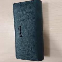 アニエスベー キーケース  agnès b. 新品 深緑のサムネイル