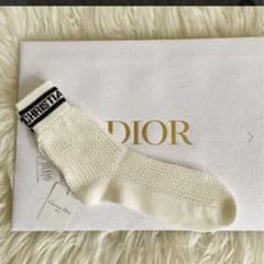 DIOR ホワイトメッシュソックスのサムネイル