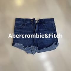 Abercrombie&Fitch デニムショートパンツ XS ダメージ加工のサムネイル