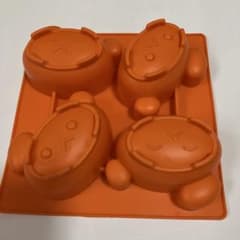 ☆しろくまちゃん こぐまちゃん シリコン型☆中古品のサムネイル