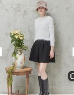 新品未使用タグ付きTOCCA ツイードキュロットパンツスカート