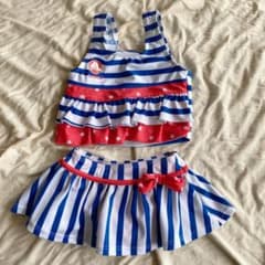 クロックス　水着 女の子 セパレート　100cmのサムネイル