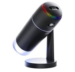 多機能加湿器 ブラック 加湿器 卓上 小型 500mL 【UVライト除菌のサムネイル