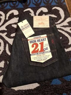 IRON HEART 634Z 21oz ストレートデニム 33 新品 - メルカリ