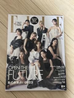 ELLE JAPON 2023年1月号 TWICE表紙のサムネイル
