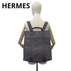 美品】エルメス エールライン アドMM リュックサック キャンバス 5M58 