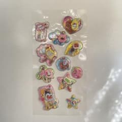平成レトロ】ぷっくりシール アニマル 犬 シャカシャカシール 平成女児