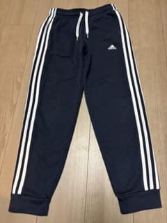 adidas キッズ スウェットパンツ ネイビー 150cmのサムネイル