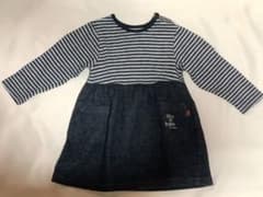 bebe ボーダーワンピースのサムネイル