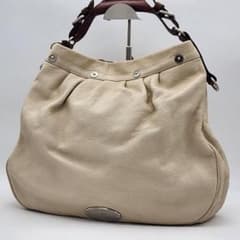 【MULBERRY】マルベリー ハンドバッグ レザー アイボリー
