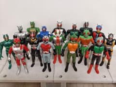 絶版品　仮面ライダーソフビ　16体セット 絶版品 仮面ライダーソフビ 16体セット | Mercari