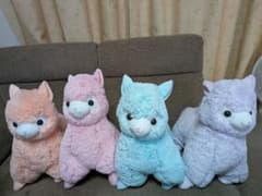 (260714-1) アルパカッソぬいぐるみ 大 4色セット 260714-1) アルパカッソぬいぐるみ 大 4色セット - メルカリ