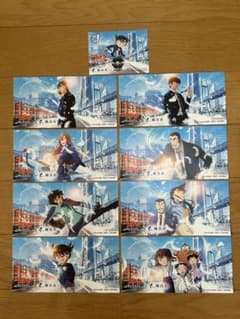 名探偵コナンハイウェイの堕天使×横浜市 コラボステッカーコンプリート