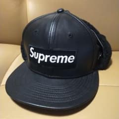 Supreme　leather　capのサムネイル
