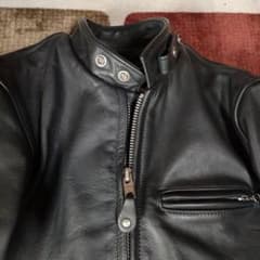 重厚な革質　美品　人気 Schott　641 牛タグ　３４ ヘビーステアハイド 重厚な革質 美品 人気 Schott 641 牛タグ 34 ヘビーステア