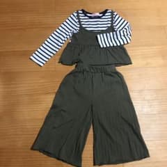 トップス ワイドパンツ 上下セット110cmのサムネイル