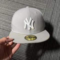 New Era 59FIFTY NY Yankees キャップ グレー 7のサムネイル